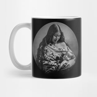 Indigenous Mom with Baby 1901 Mug